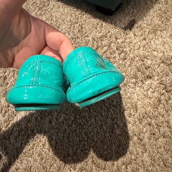 Tieks Turquoise Ballet Flats - Picture 3 of 4